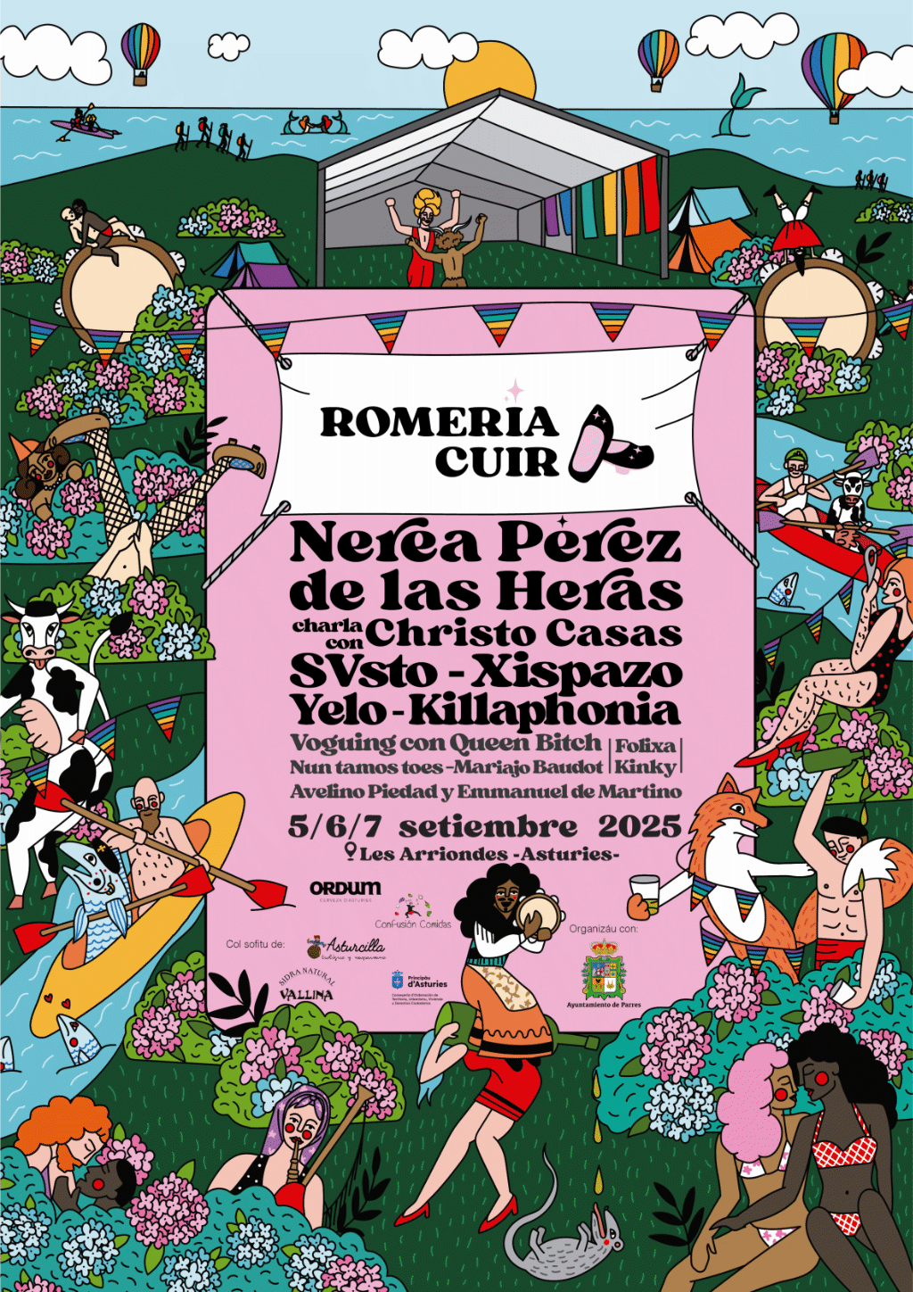 Cartel Romería Cuir 2025