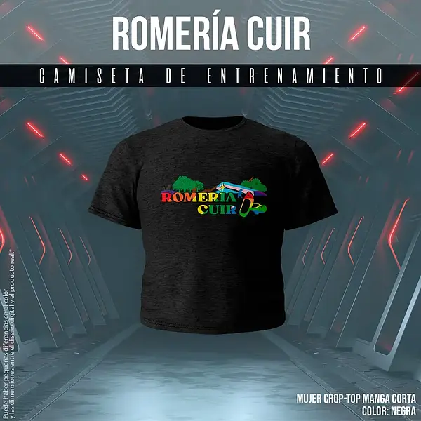 Crop top deportivo